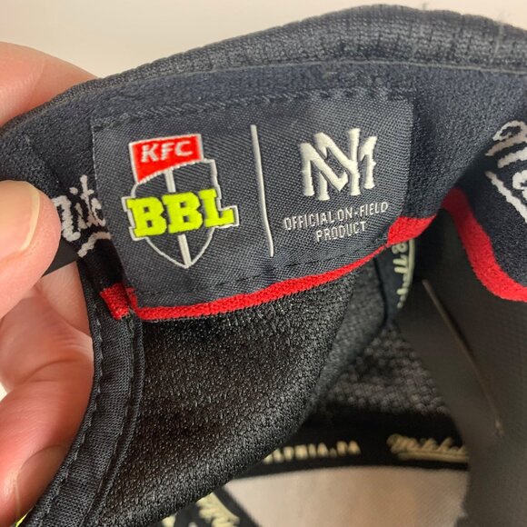 Perth Scorchers Twenty20 Black Orange Mitchell & Ness Snapback Hat New - Picture 7 of 7